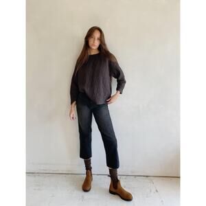 caron callahan raina jean in medium grey